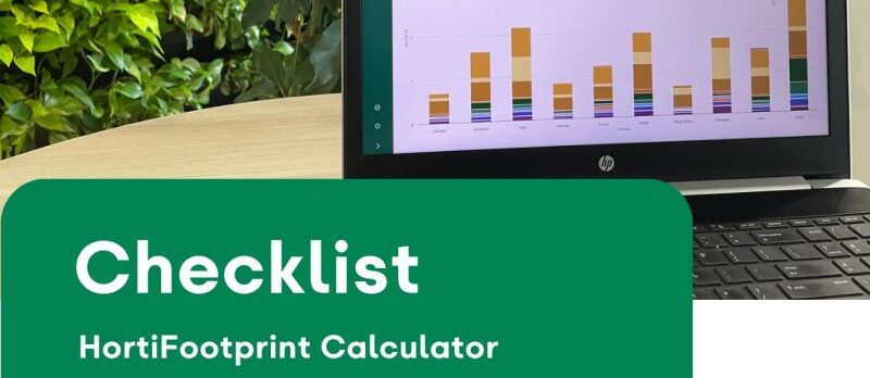 HortiFootprint Calculator checklist